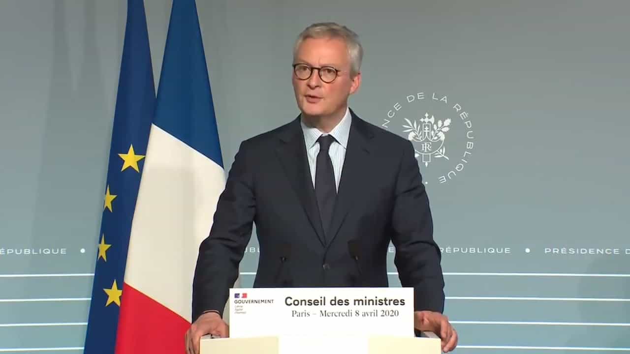 Bruno Le Maire - coronavirus francia