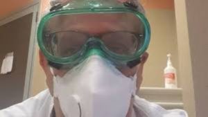 Coronavirus, medico di Avellino lotta con tutte le forze contro il morbo