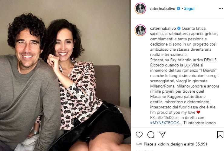 Caterina Balivo su Instagram - meteoweek