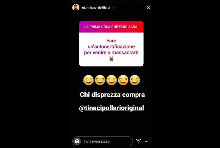 Tina Cipollari pronta al duello