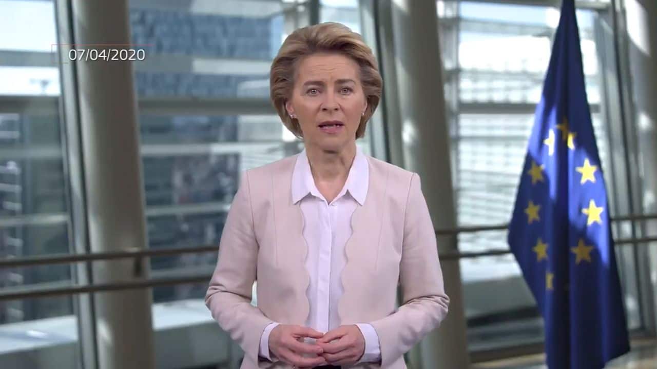 Ursula von der Leyen - coronavirus