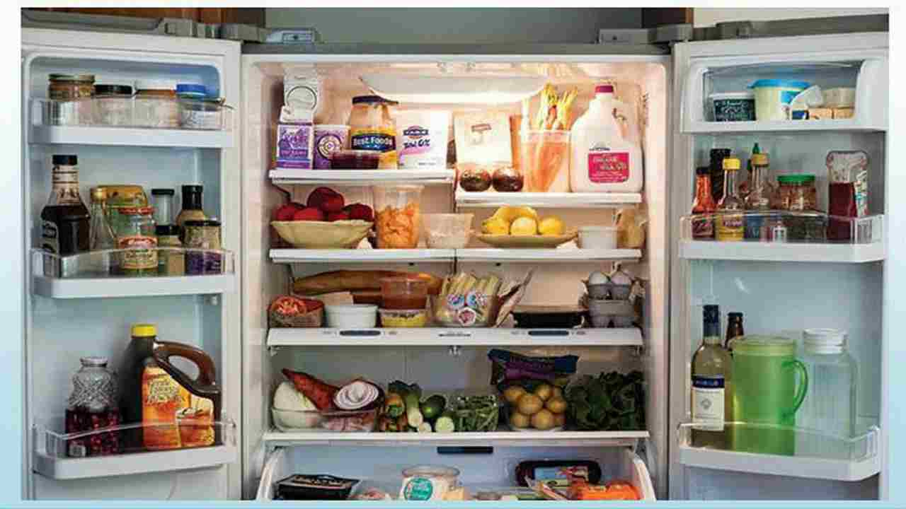 Food in the fridge