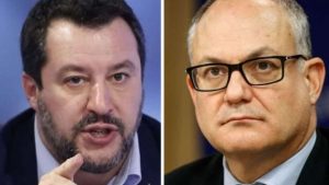 lega - matteo salvini sfiducia gualtieri - coronavirus