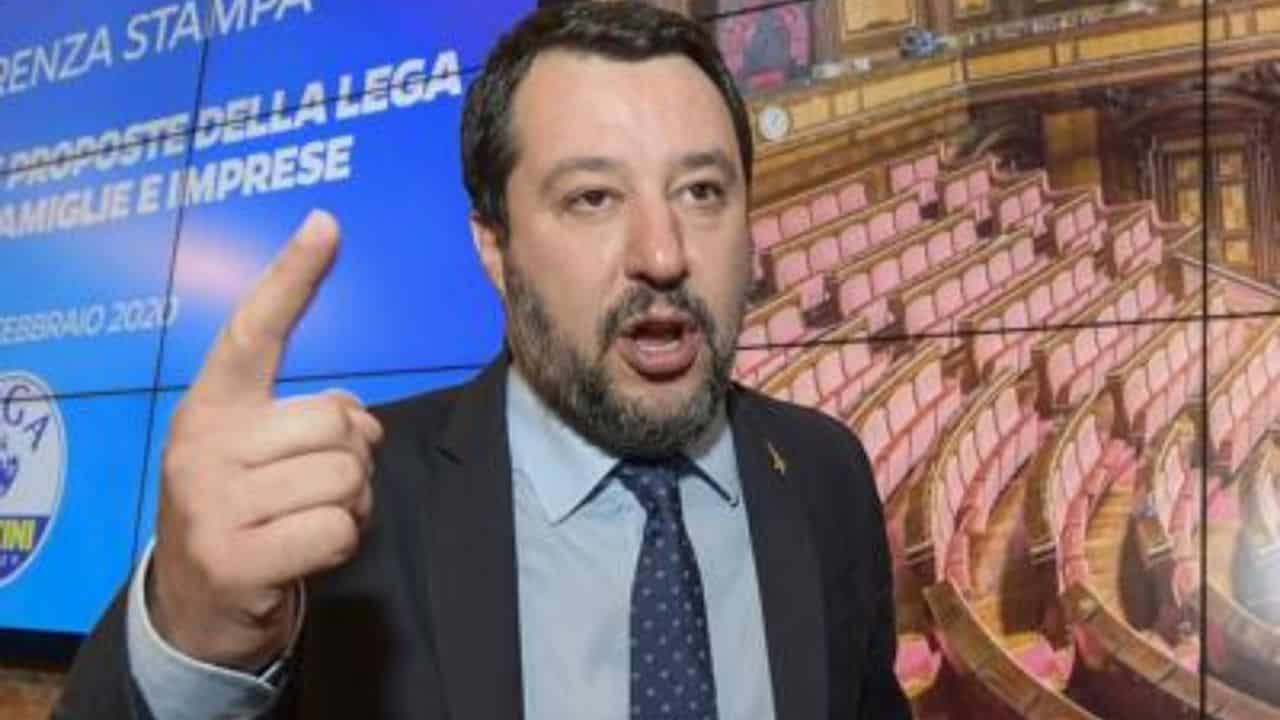 salvini sfiducia mes - conte