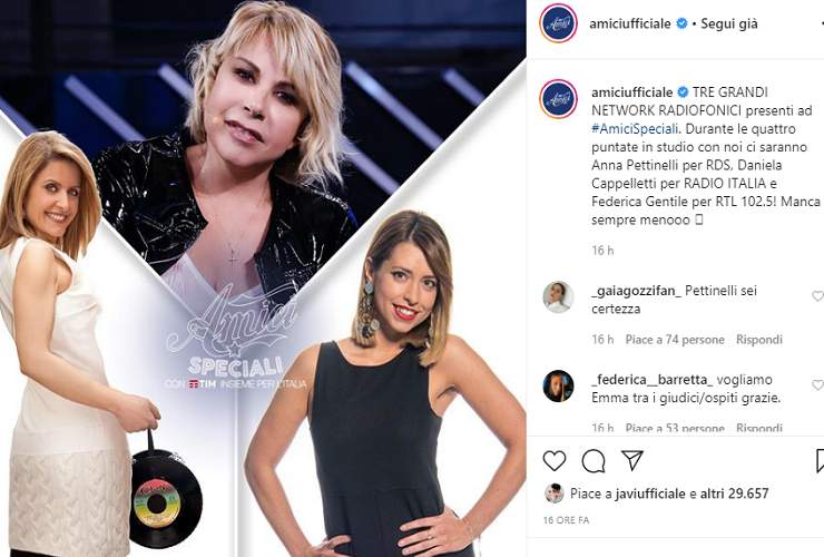 Amici Instagram - meteoweek