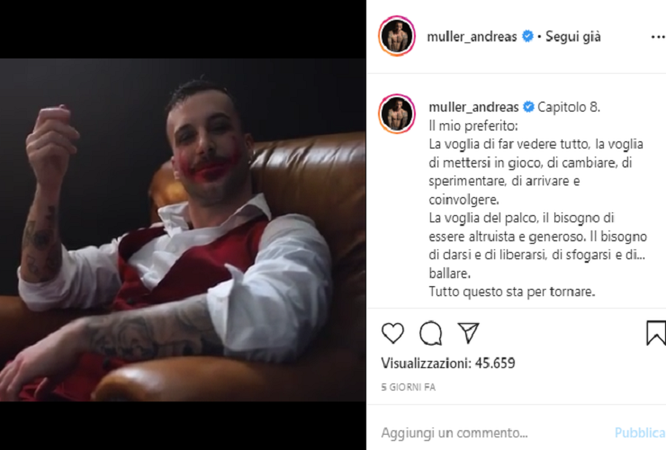 Andreas su Instagram - meteoweek