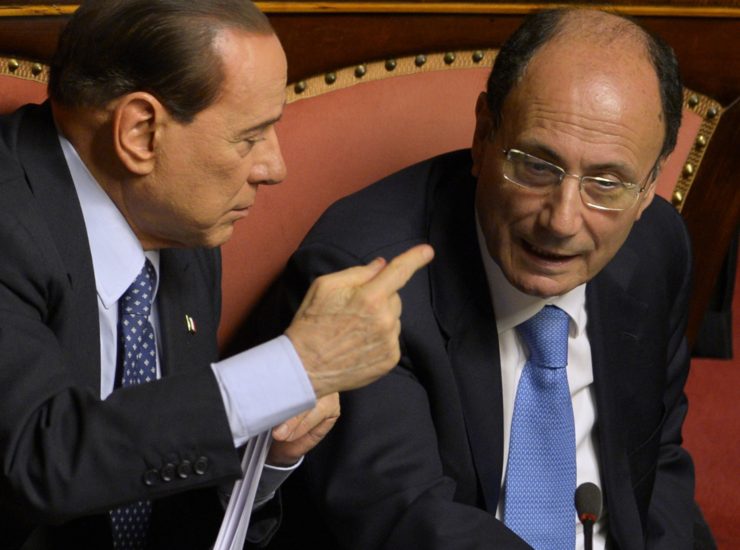 Berlusconi e Schifani 