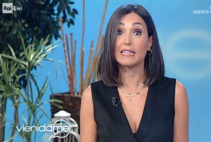 La conduttrice a Vieni da Me - meteoweek