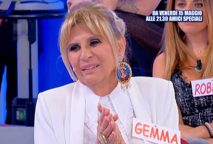 Gemma Galgani abbandona Occhi Blu