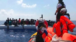 migranti salvati lampedusa