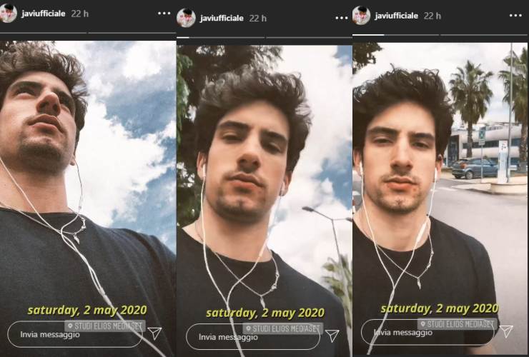 Javier su Instagram - meteoweek