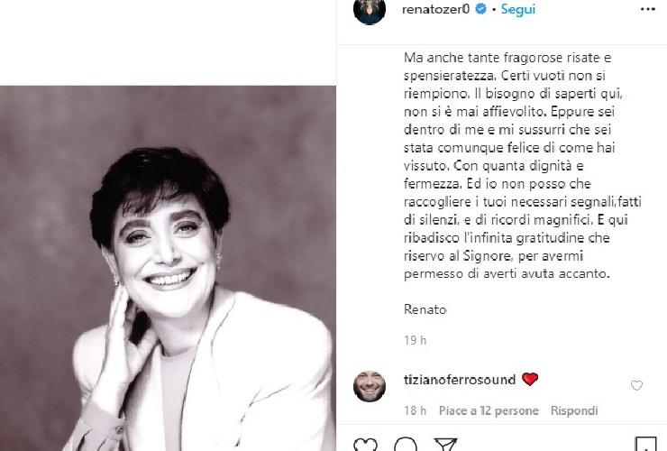 Renato Zero ricordo Mia Martini