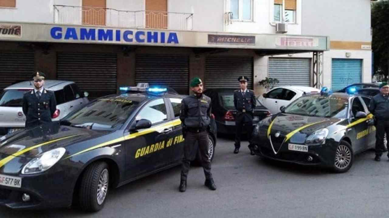 palermo sequestro gomme