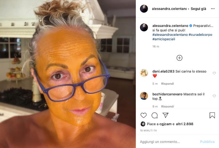 Alessandra Celentano su Instagram - meteoweek