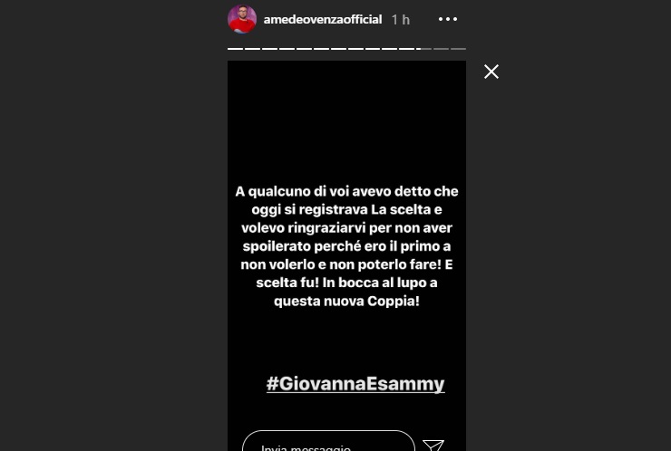 Giovanna Abate ha scelto