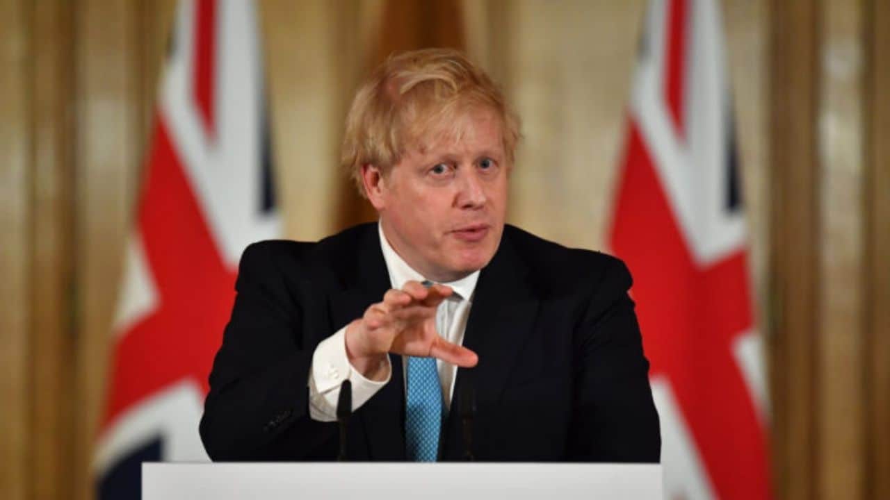 Il premier inglese Boris Johnson