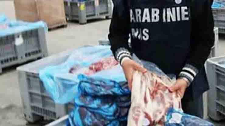 Maxi sequestro del Nas a Reggio carne conservata male