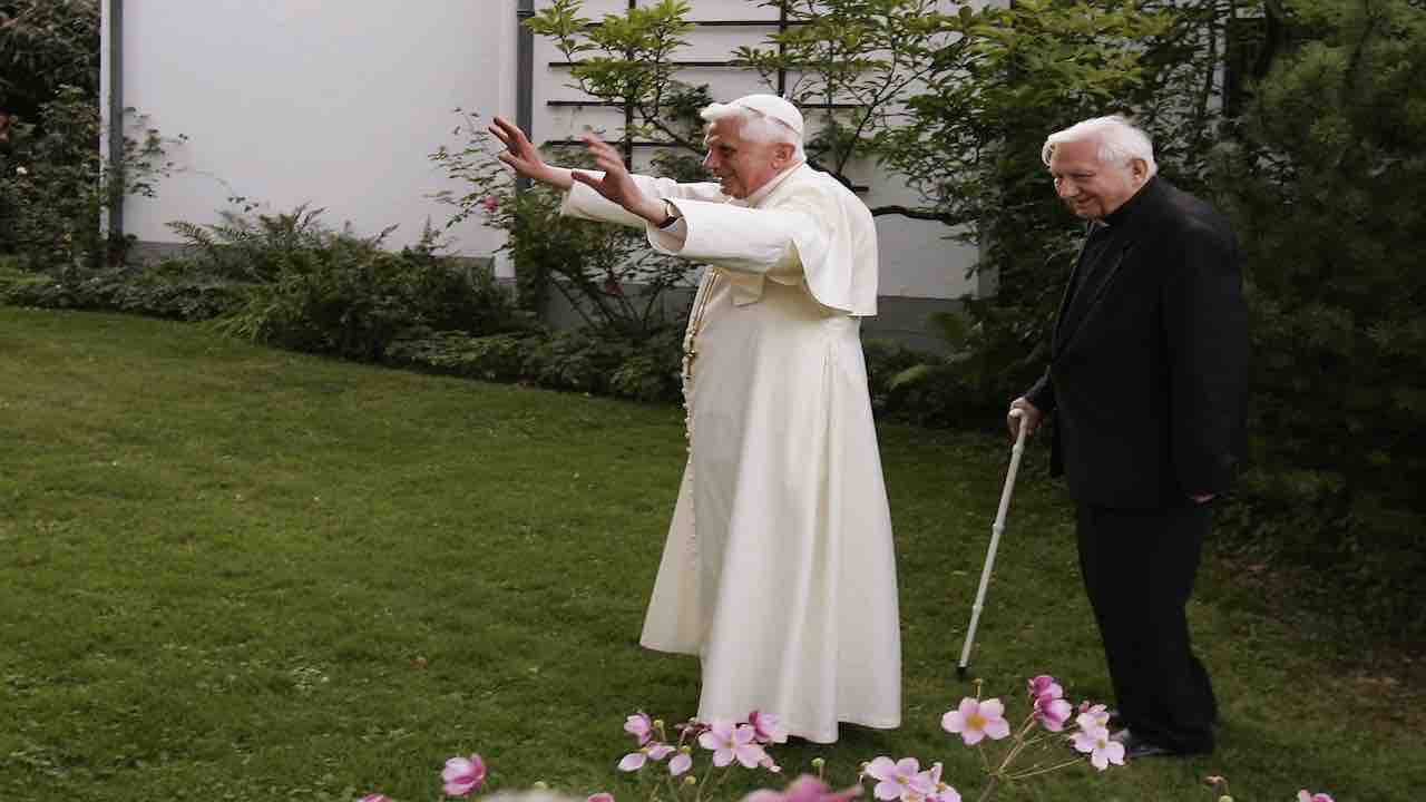 Papa Joseph Ratzinger e suo fratello Georg - Meteoweek.com