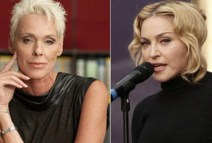 Brigitte Nielsen e Madonna