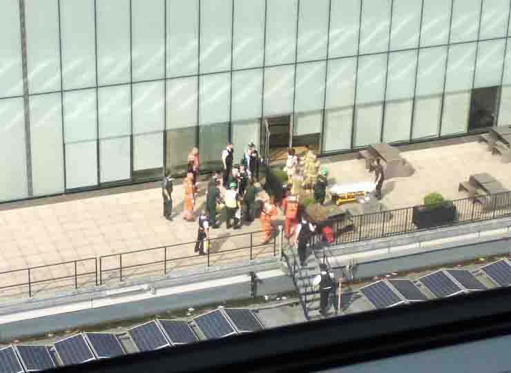 Terrazza Tate Gallery condanna butto' bambino dalla terrazza