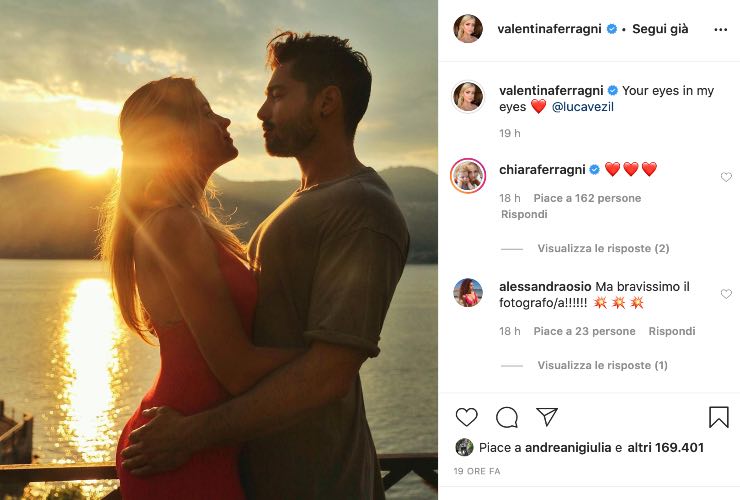 Valentina e Luca su Instagram - meteoweek