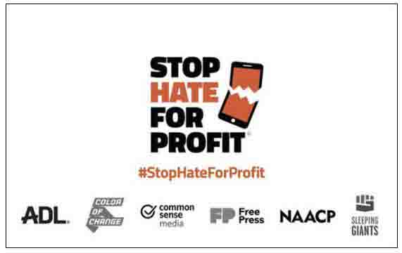 Verizon boicotta Facebook stop hate for profit