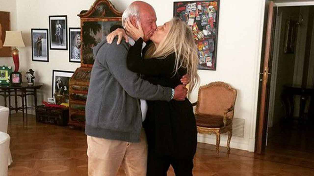 Nicola Carraro e Mara Venier