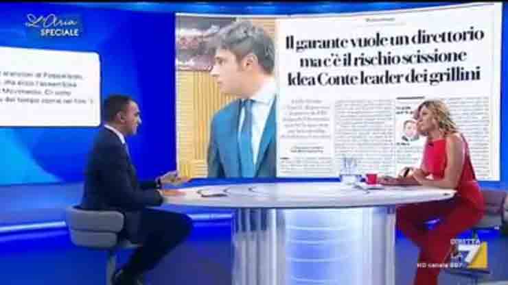 Luigi Di Maio da Myrta Merlino