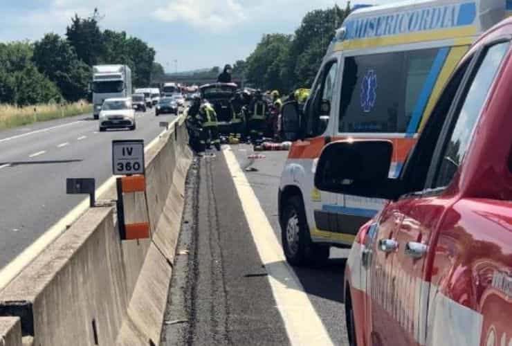 incidente sulla A1