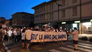 manifestazione bibbiano