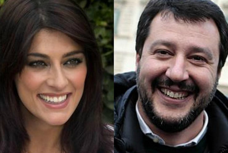 Elisa Isoardi e Matteo Salvini