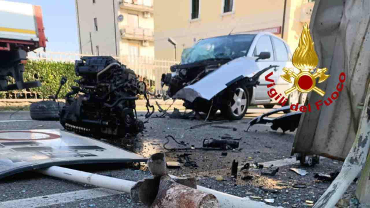 schianto nella provincia di padova. muore 72enne