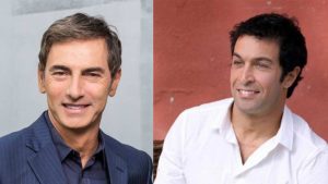 Pietro Taricone e Marco Liorni