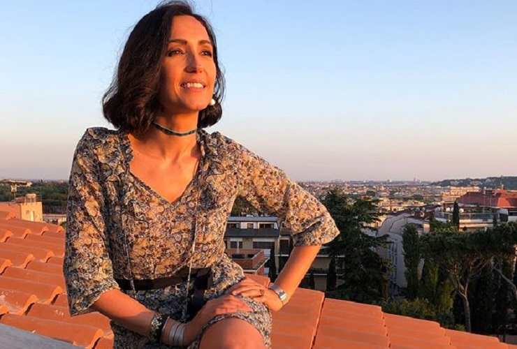 Caterina Balivo eroina green