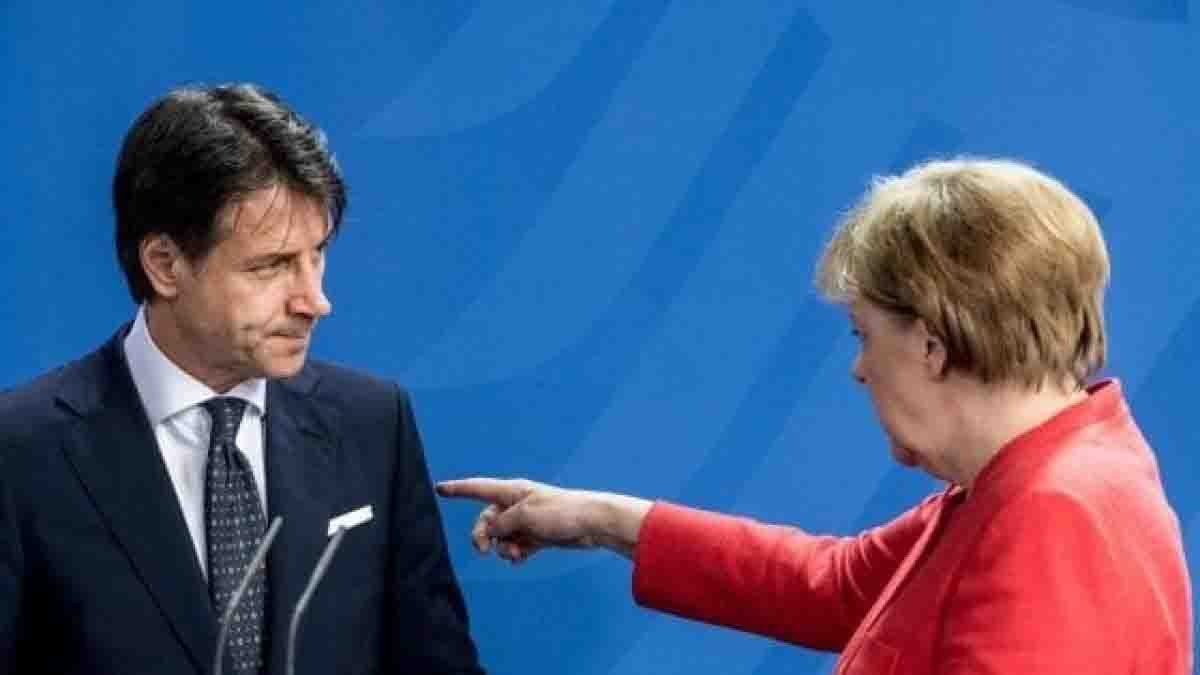 Conte deluso da Merkel aggiustato piano Recovery Fund