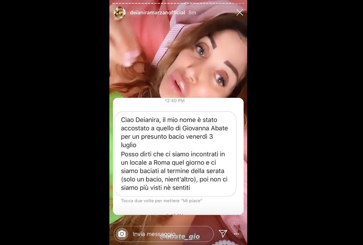 Giovanna Abate insieme a un altro