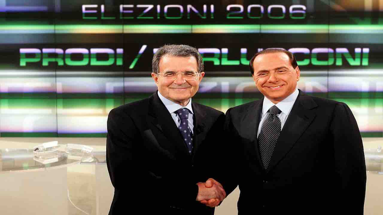 Prodi e Berlusconi - Meteoweek.com