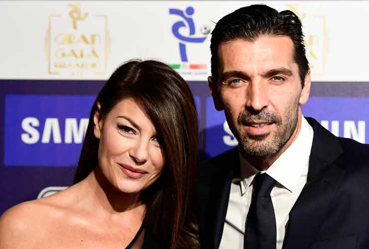 Ilaria D'Amico e Gigi Buffon