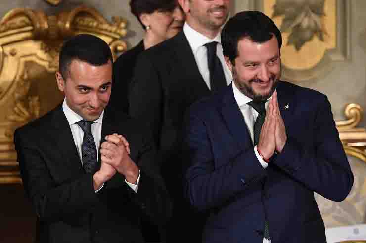 Di Maio Salvini intervista Matteo Renzi soldi Europa 