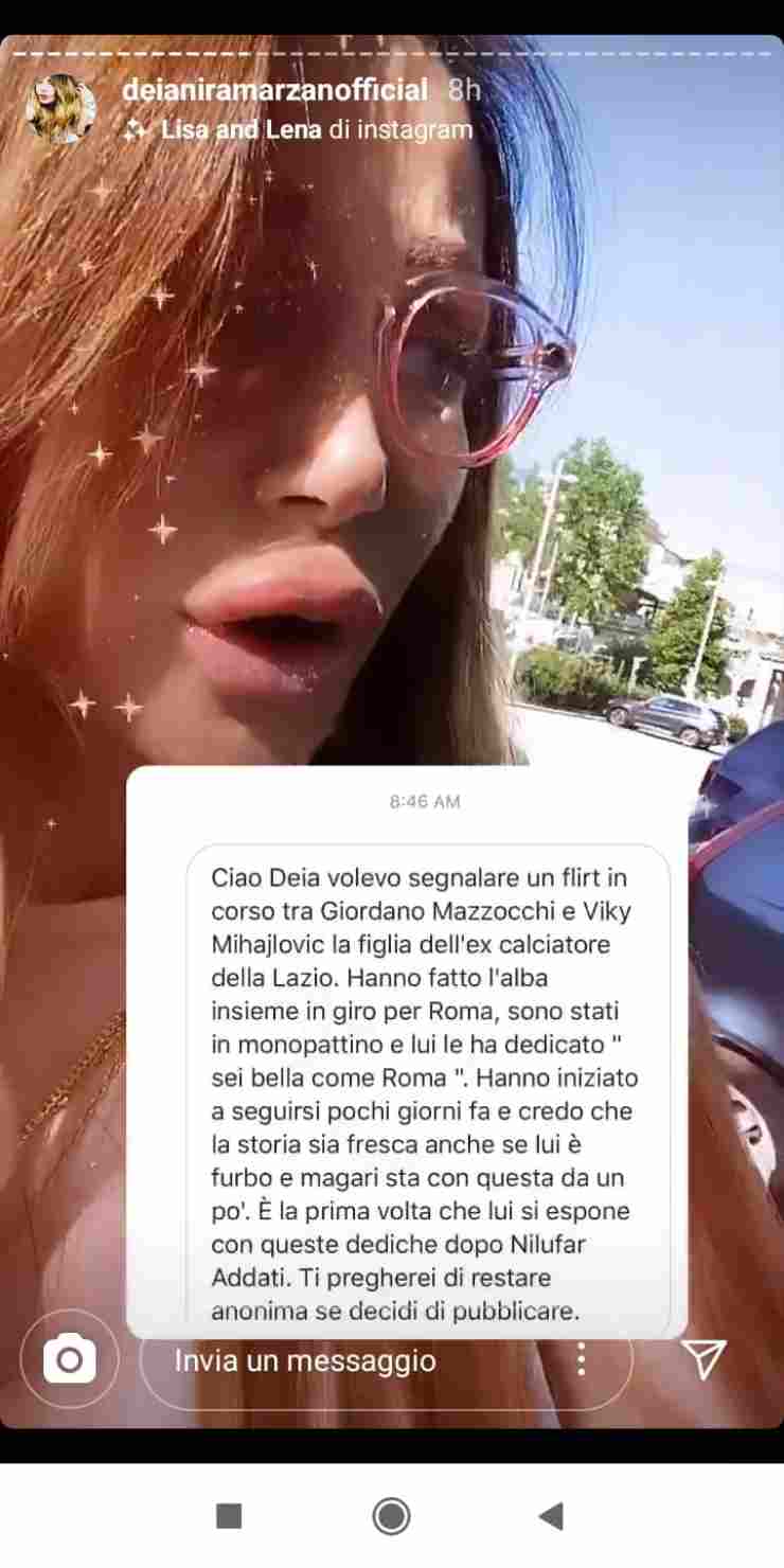 Deianira Marzano gossip Mazzocchi e 