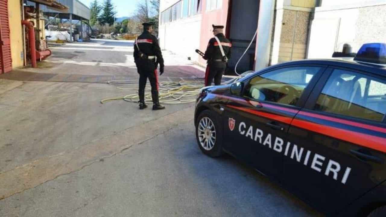 Santa Giustina imprenditore derubato - carabinieri