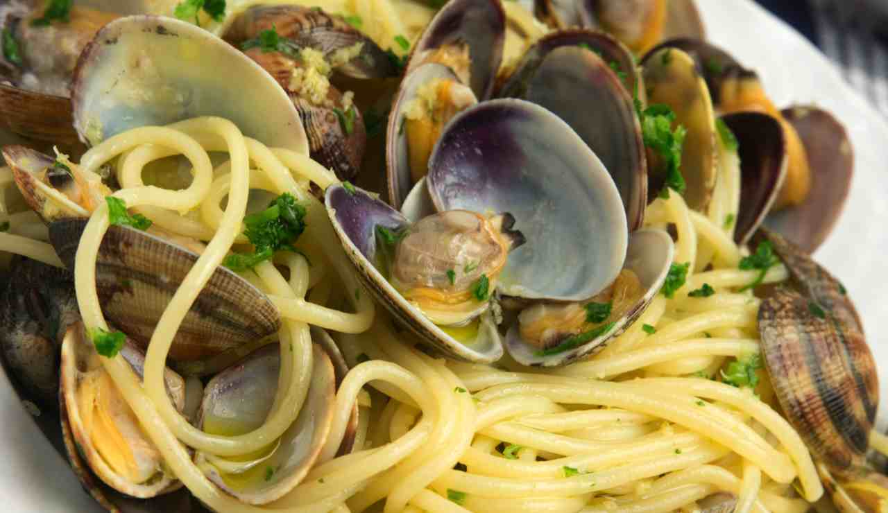 Spaghetti con le vongole-Meteoweek.com