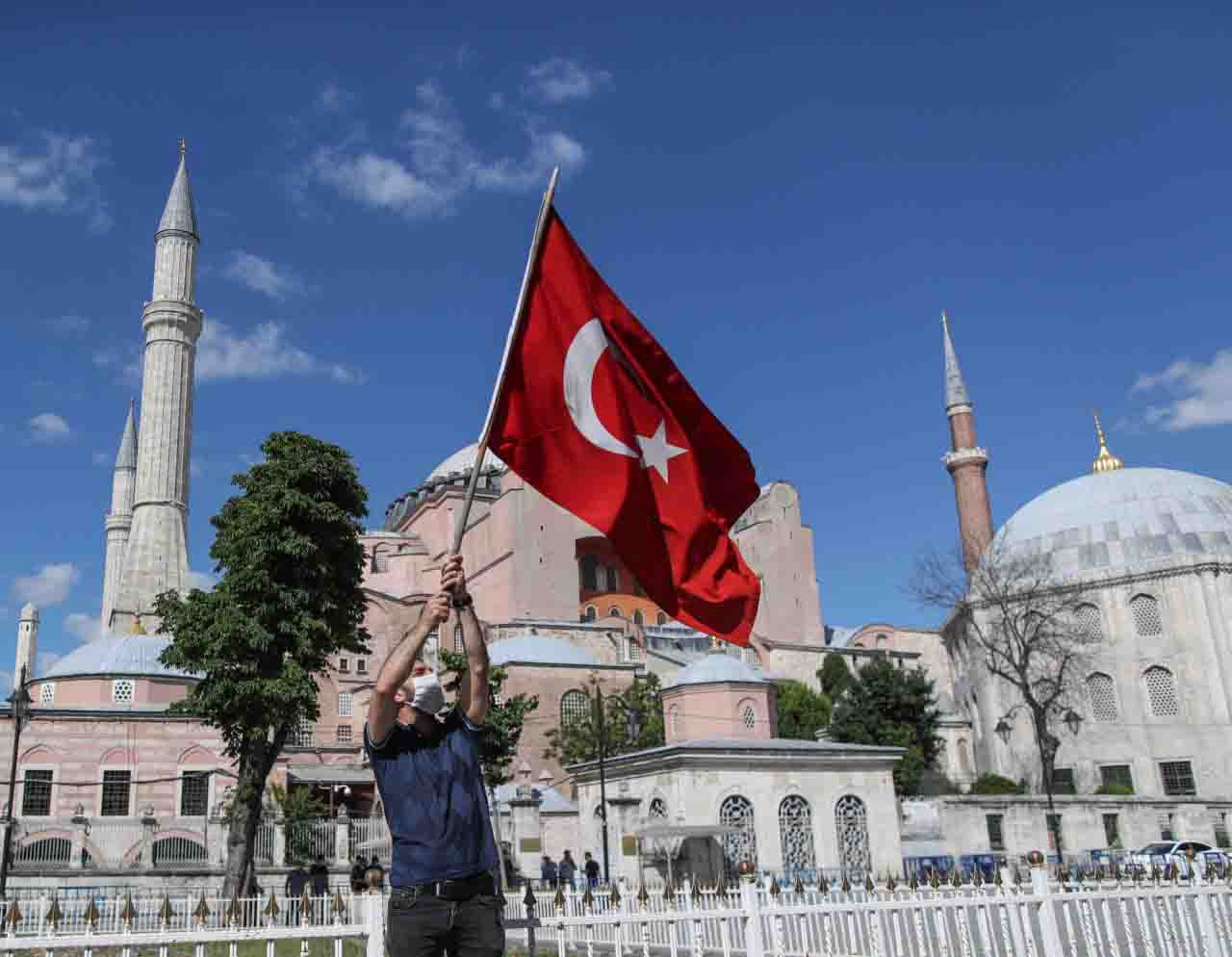 Turchia Erdogan Santa Sofia torna moschea