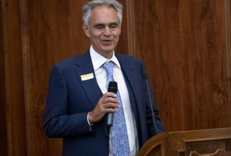 andrea bocelli al Senato