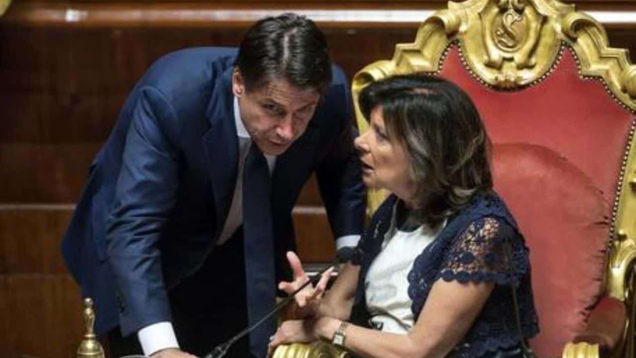 casellati e conte - proroga stato di emergenza