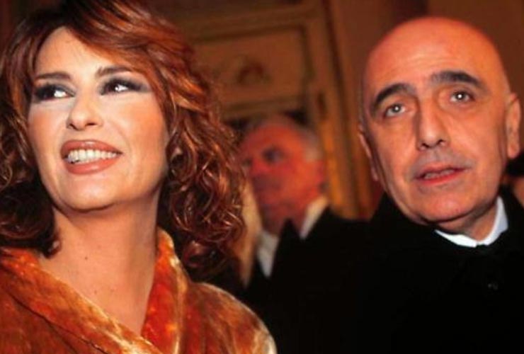 Daniela Rosati e Adriano Galliani