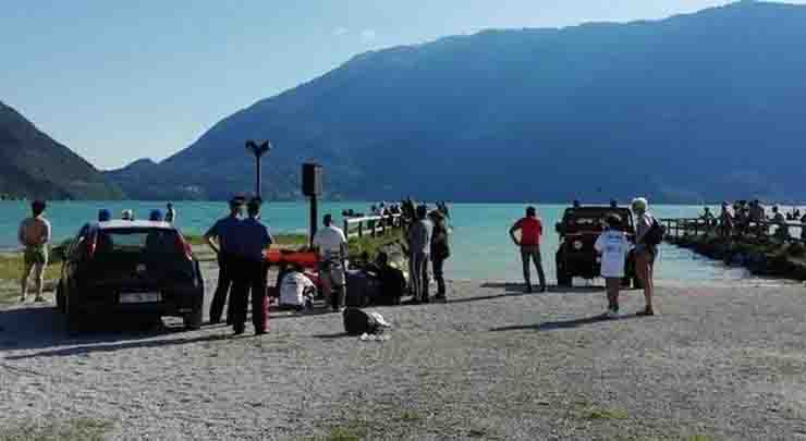 Giovane afgano annega nel lago di Santa Croce