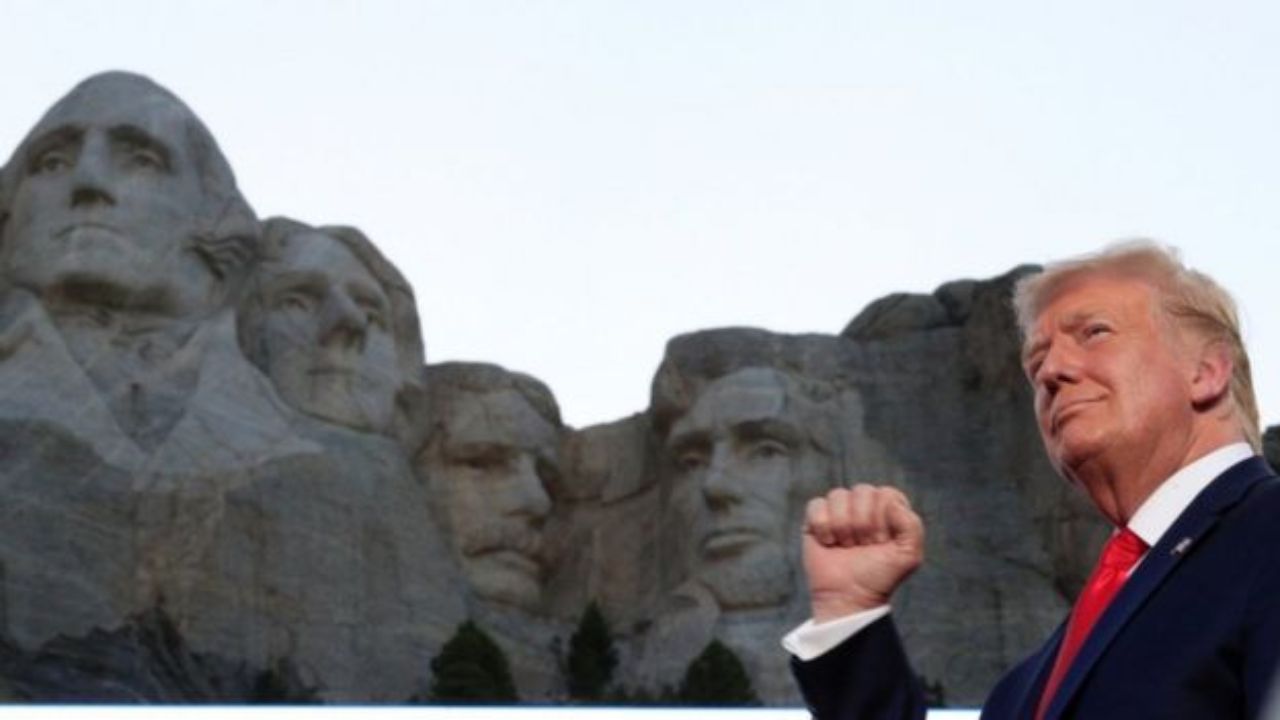 trump monte rushmore