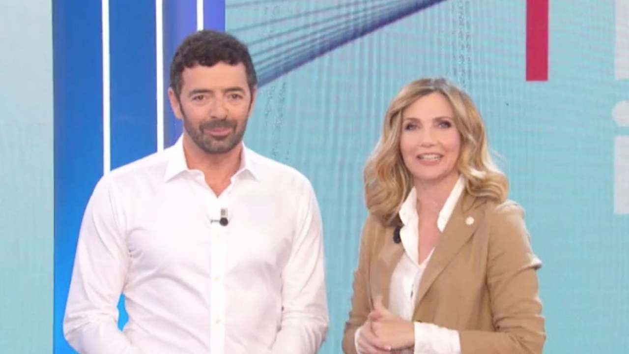 Alberto Matano e Lorella Cuccarini - meteoweek