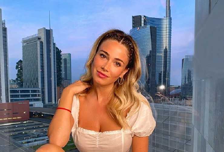 Diletta Leotta soccorsa in strada